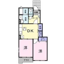 グレイス　ガーデン　Ｃ棟の物件間取画像